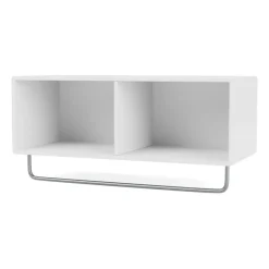 Étagère à chapeaux avec tringle COAT, New white