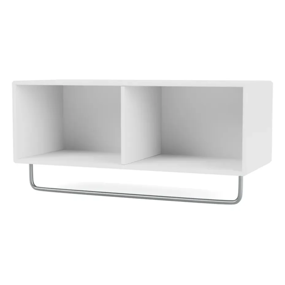 Étagère à chapeaux avec tringle COAT, New white