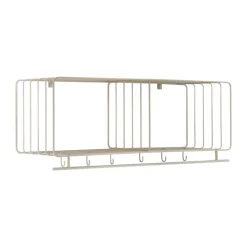 Étagère à chapeaux Nod 90 cm, Beige