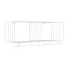 Étagère à chapeaux Nod 90 cm, White