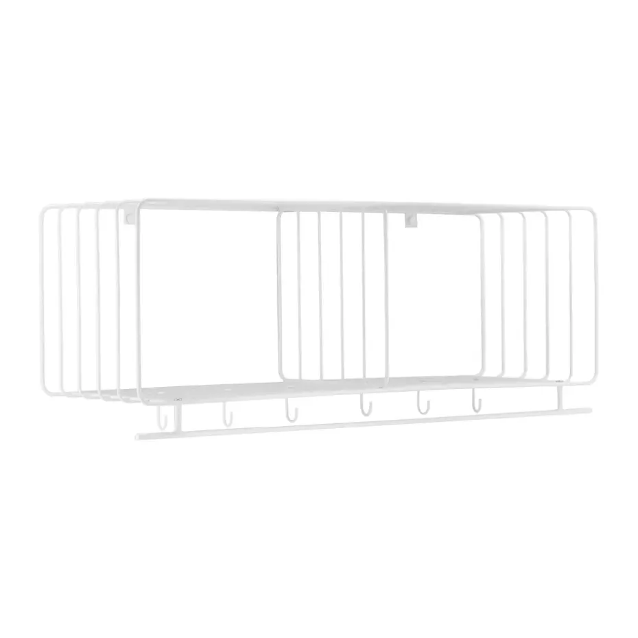 Étagère à chapeaux Nod 90 cm, White