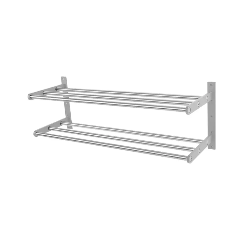 Étagère à chaussures 12, acier, aluminium
