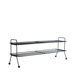 Étagère à chaussures Bill Shoe Shelf L, noir