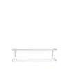 Étagère à chaussures Classic 650, blanc/blanc, 2 niveaux, 100 cmn
