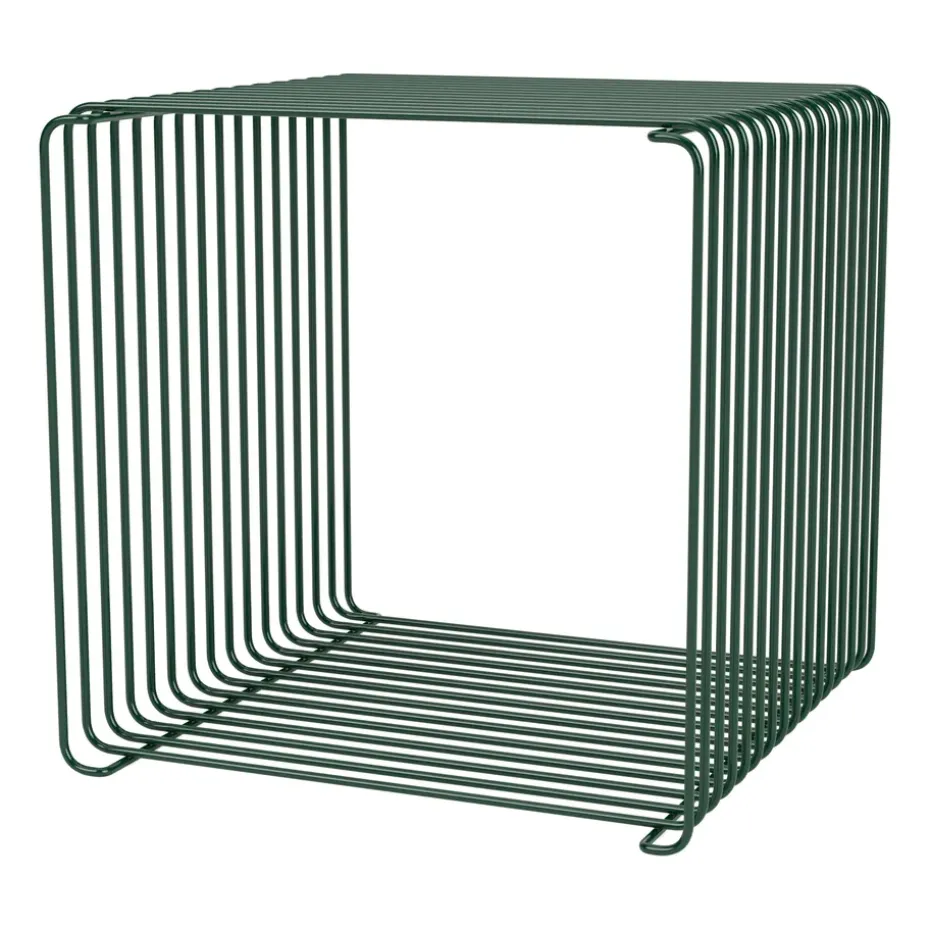 Étagère cube Panton Wire Single 34,8x34,8x34,8 cm, Pine