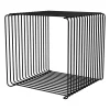 Étagère cube Panton Wire Single 34,8x34,8x34,8 cm, Black