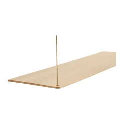 Étagère d'appoint Stedge 80 cm, Chêne
