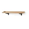 Étagère Guild HM14 75 cm, Solid lacquered oak