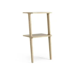 Étagère Libri 2 étagères, Chêne laqué