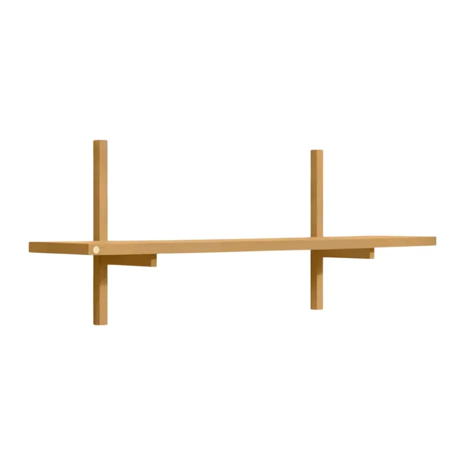 Étagère murale A-Light Shelf Special Edition, Brown beige 90x21x35 cm