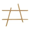 Étagère murale A-Shelf Special Edition, Brown beige L 78x12x67 cm