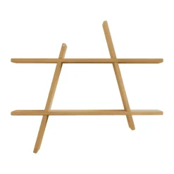 Étagère murale A-Shelf Special Edition, Brown beige L 78x12x67 cm