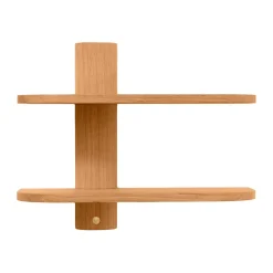 Étagère murale Bend, Oiled Nature Oak, 50x18x40 cm