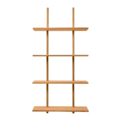 Étagère murale Essence, Oiled Nature Oak, 70x25x140 cm