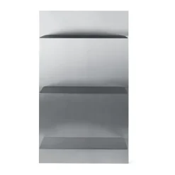 Étagère murale Lager triple 55x100 cm, Aluminium