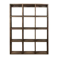 Étagère murale Showcase 40x53 cm, Dark oiled oak
