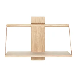 Étagère murale Wood Wall Medium 45x20x32 cm, Oak