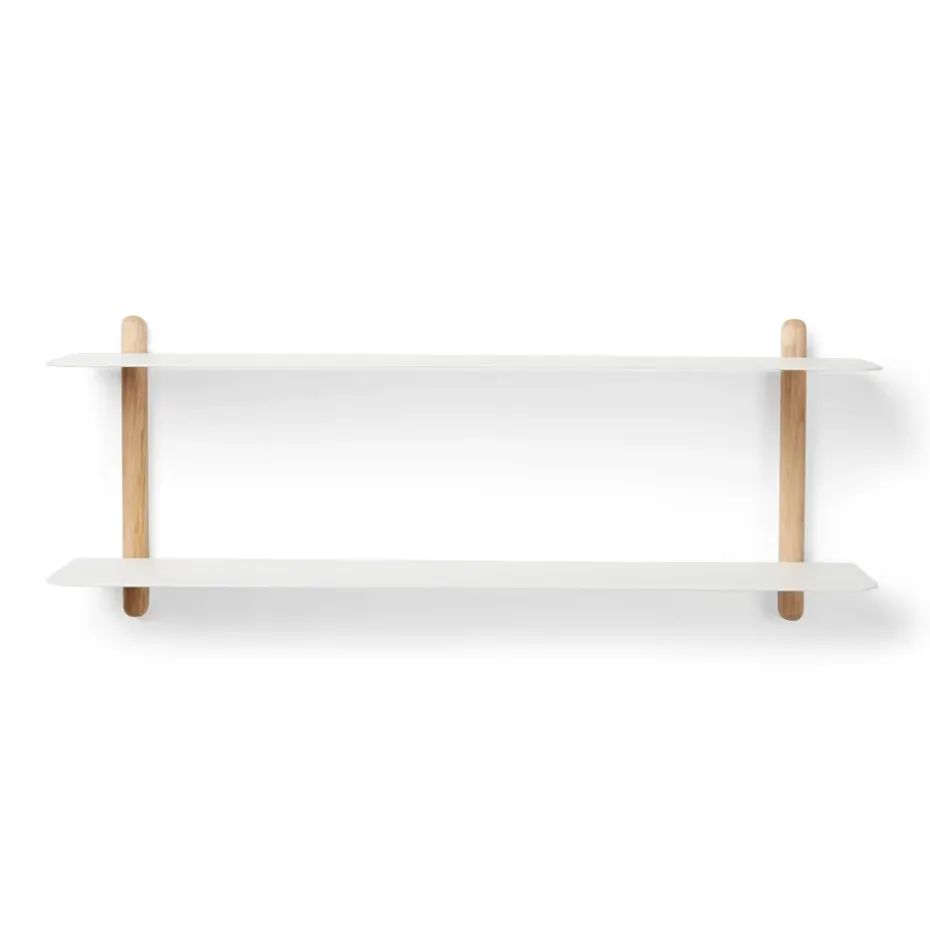 Étagère Nivo F, Chêne clair-blanc