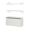 Étagère Pythagoras (planche), blanc