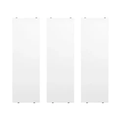 Étagère String, blanc, 58x20 cm, lot de 3