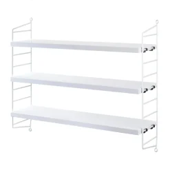 Étagère String Pocket blanche, blanc