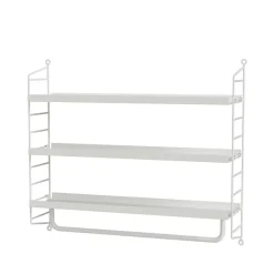 Étagère String Pocket métal, Blanc