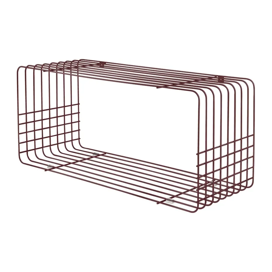 Étagère Wire, Wine, 31x70x26 cm