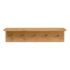 Étagère-patère à boutons Place Rack chêne, Medium