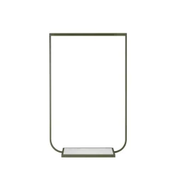 Tati porte-vêtements, green khaki, small, marbre carrara
