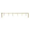 Tringle de cuisine avec 6 crochets Kitchen, Laiton