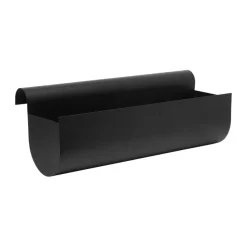 Uma jardinière balcon grande 60 cm, Black
