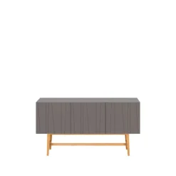 Vass 40 135 table d'appoint, storm grey, chêne blanc p2 support