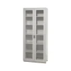 Vitrine haute Snö F, Light grey, björksockel, dj.42 cm