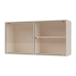Vitrine Ripple I 69,6x35,4x20 cm, Clay
