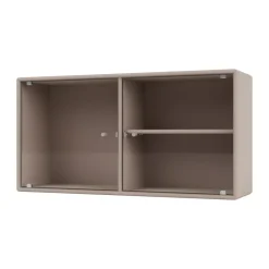 Vitrine Ripple I 69,6x35,4x20 cm, Mushroom