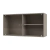 Vitrine Ripple I 69,6x35,4x20 cm, Truffle