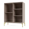 Vitrine Ripple II 69,6x82,2x30 cm, Mushroom-pieds Brass