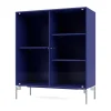 Vitrine Ripple II 69,6x82,2x30 cm, Monarch-pieds Chrome