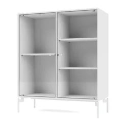 Vitrine Ripple II 69,6x82,2x30 cm, Snow-pieds Snow