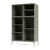Vitrine Ripple III 69,6x117,6x38 cm, Fennel-pieds Chrome