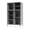 Vitrine Ripple III 69,6x117,6x38 cm, Fjord-pieds Chrome