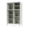 Vitrine Ripple III 69,6x117,6x38 cm, Nordic-pieds Chrome