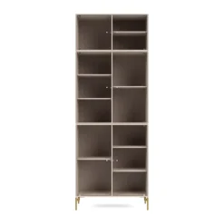 Vitrine Ripple IV 69,6x187,2x38 cm, Clay-pieds Brass