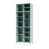 Vitrine Ripple IV 69,6x187,2x38 cm, Flint-pieds Chrome