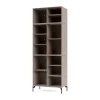 Vitrine Ripple IV 69,6x187,2x38 cm, Mushroom-pieds Black