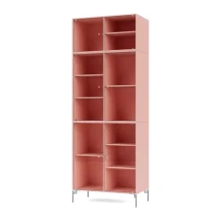 Vitrine Ripple IV 69,6x187,2x38 cm, Ruby-pieds Chrome
